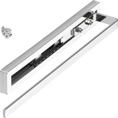 Produktbild von SOTECH Handtuchauszug STYLE 1-armig Chrom poliert 325 mm Auszugsweg 145 mm