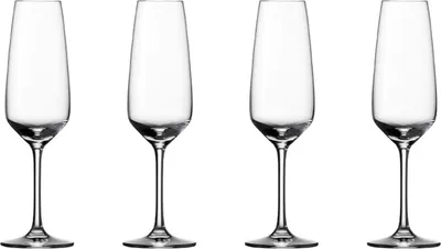 Productafbeelding van Voice Basic champagneglas, set van 4, diameter 70 mm | vivo - Villeroy & Boch Group | Kristalglas | Gemaakt in Duitsland | Art.-nr. 1953008131 | EAN 4003686318823
