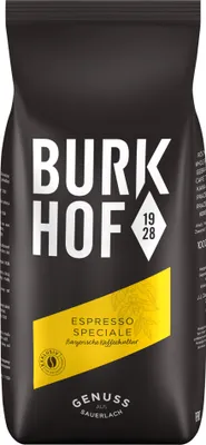 Produktbild von Kaffee GENUSSRÖSTUNG Espresso Speciale von Burkhof, 1000g Bohnen
