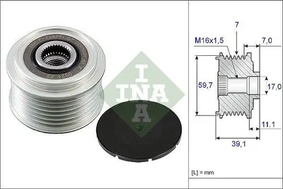 Produktbild von Ina Generatorfreilauf  535 0053 10