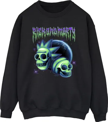 Produktbild von Rick And Morty - Sweatshirt für Herren BI43705 (4XL) (Schwarz)