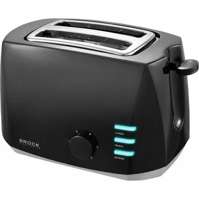 Obrázek produktu pro Brock BT 1005 BK, 800 W, 2 plátky, 6 úrovní, Černá, Multifunkční toustovač
