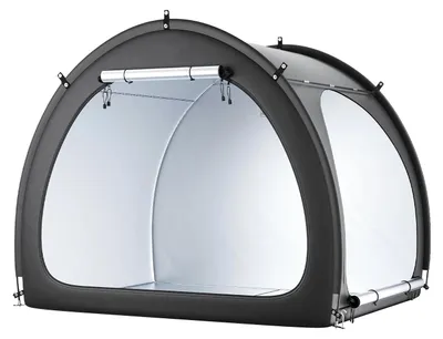 Image de Tente pour vélos, conception étanche, légère et portable, avec ouvertures des deux côtés