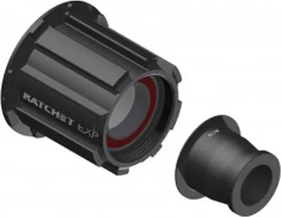 Image de DT Swiss Rotor Kit Road Campa N3W Ekar pour 142/12mm, Ratchet EXP, HWYABL00S2993S, noir (1 kit)