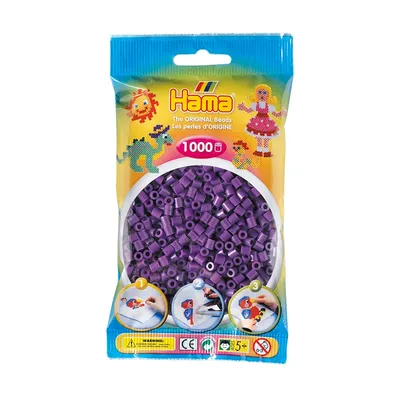 Immagine prodotto di PAT Perline Hama 1000 pz. Viola 0 0 0