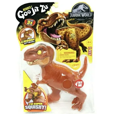Zdjęcie produktu dla Moose Toys 41304 - HEROES OF GOO JIT ZU - Jurassic World Hero Pack - T. Rex