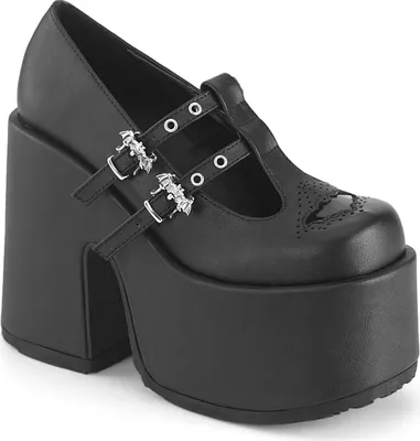 Produktbild von CAMEL-55 Damen Sandale von DemoniaCult, Schwarz  , EU 37, US 7