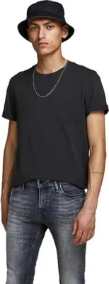 Produktbild von Jack & Jones Organic Basic Kurzarm-t-shirt Schwarz XL Herren Schwarz XL