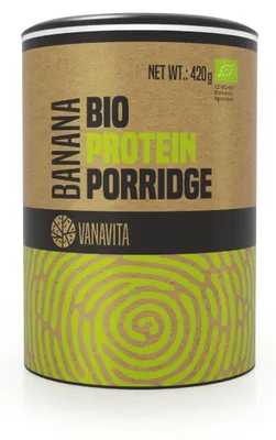 Image de GymBeam -Protein Porridge - VanaVita, 420 g, Banane