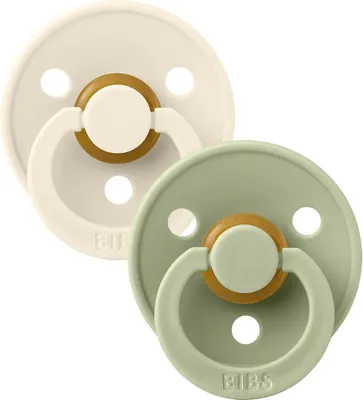 Obrázek produktu pro Bibs Colour, Klasický dětský dudlík, Kulatý, Latex