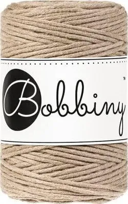 Obrázek produktu pro Bobbiny Macrame Cord 1,5 mm 100 m Silver Šňůra