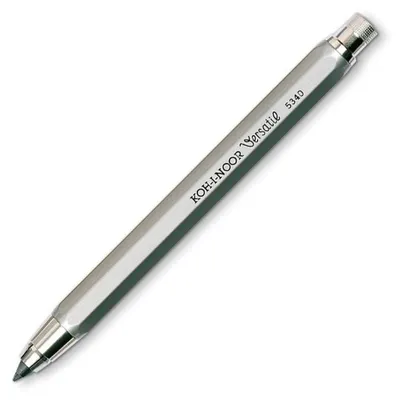 Obrázok produktu pre Ołówek mechaniczny Kubuś 5,6 mm srebrny z temperówką