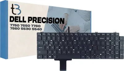 Image de Dell Precision 7750 7550 7760 7560 LED-Tastatur 0713DM 713DM