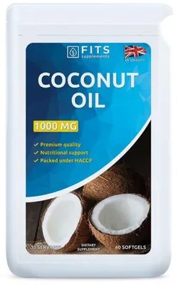 Produktbild von Kokosöl 1000 mg, 60 Weichkapseln