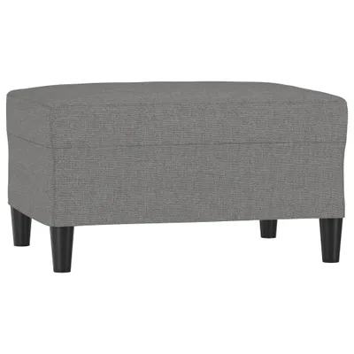 Zdjęcie produktu dla vidaXL Podnóżek ciemnoszary 70x55x41 cm tkanina