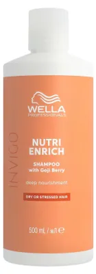 Produktbild von Wella Invigo Nutri Enrich Deep Nourishing Shampoo 500ml Pflege trockenes Haar