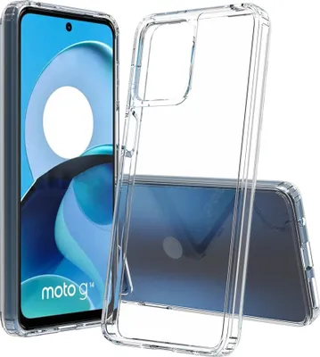 Produktbild von Hülle für Motorola Moto G14 - Phonesta Scratchproof Back Cover - Transparent