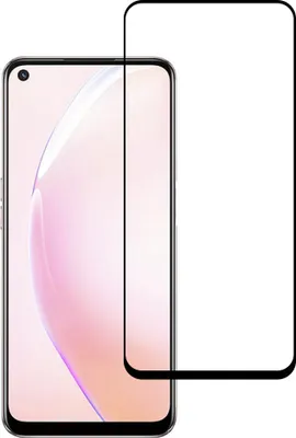 Obrázek produktu pro Smartphonica Screen Protector Vhodný pro Oppo A93s 5G - Celoplošné tvrzené sklo - Tvrzené sklo vhodné pro Oppo A93s 5G