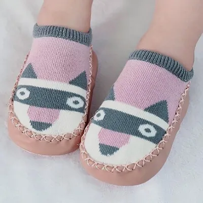Produktbild von Hausschuhe - Hausschuhe - Babyschuhe - Babysocken - Babyschuhe - Anti-Rutsch - Rosa - Mutterschaftsgeschenk - Geschenk - Babyhausschuhe - Babyschuhe - Babysocken