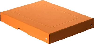 Produktbild von Falken 5x PURE Box Pastell DIN A4, Füllhöhe 40 mm - Orange - 22001832F