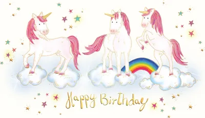 Produktbild von Geburtstag`s Art - Glückwunschkarte im Format 11,5 x 17