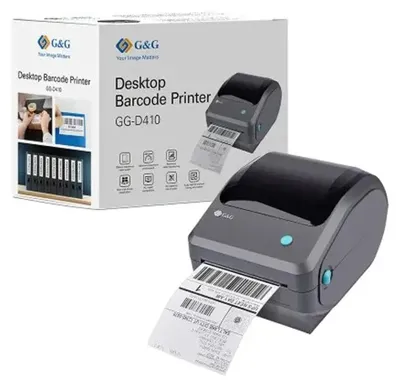 Produktbild von G&G | Ninestar GG GG-D410 Etikettendrucker - max 108 mm Druckbreite - Etiketten-/Labeldrucker - 203 dpi