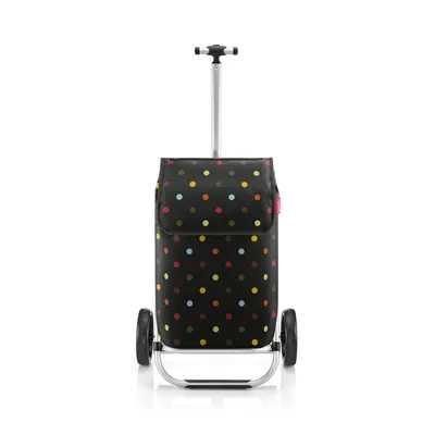 Zdjęcie produktu dla Reisenthel MH7009, Torba wózek, Czarny, Biały, Aluminium, Polipropylen (PP), Stal, 20 kg, Wzór, 2 szt.