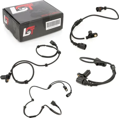 Produktbild von 4x ABS Sensor Raddrehzahl vorne hinten für VW SHARAN SEAT ALHAMBRA GALAXY 01-02