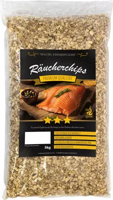 Produktbild von Eversmoke Maxi Sack Premium Räucherchips "3,0-10,0mm", 5Kg