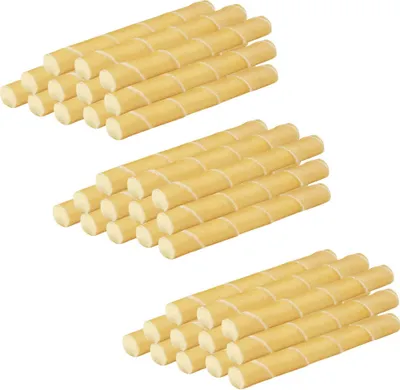 Produktbild von 3 x 264g (je 12 Stück) mit Käse - gefüllte Kaurollen - Büffelhaut Röllchen
