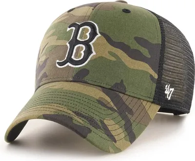 Produktbild von 47 Brand Trucker Cap - BRANSON Boston Red Sox wood camo