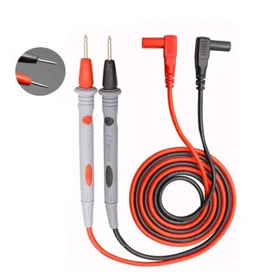 Produktbild von 1 Paar Hochleistungs-Multimeter-Messleitungen 1 m 1000 V / 20 A / CAT III / IV-Messspitzen-Set für Multimeter