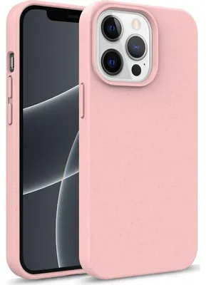 Produktbild von Mobigear iPhone 14 Pro Schutzhülle – Umweltfreundliche Rückseite – Rosa