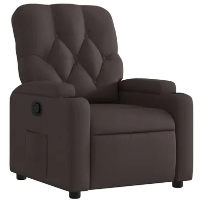 Produktbild von vidaXL Relaxsessel Dunkelbraun Stoff