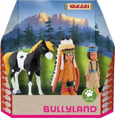 Immagine prodotto di Yakari - Set di figure da gioco da 3 pezzi