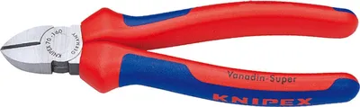 Produktbild von Knipex 70 02 125 Werkstatt Seitenschneider mit Facette 125 mm