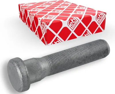 Produktbild von FEBI BILSTEIN Radbolzen 32799 Hinten Vorne für VOLVO 9900 115mm Stahl 0,38kg
