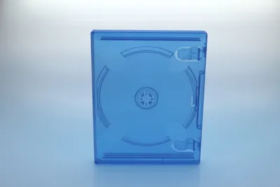 Produktbild von Playstation 4 Ersatz Hülle / Farbe: blau transparent