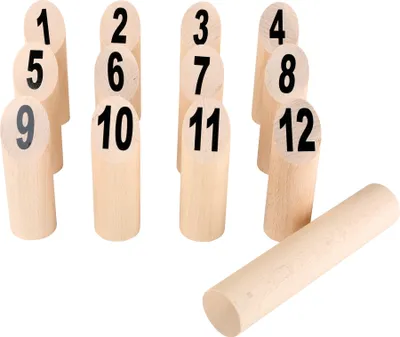 Produktbild von Small Foot 8698 Wurfspiel Zahlenschach aus Holz, natur (1 Stück)