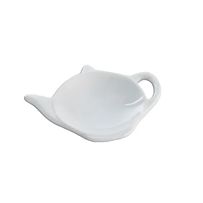 Obrázok produktu pre Držiak na čajové vrecúška porcelánový biely