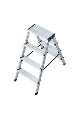 Image de KRAUSE 120335 Stufen-Doppelleiter 2x4 Stu.