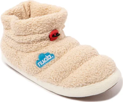Image de NUVOLA. Chaussons Homme Femme Antidérapants chaudes rembourrées confortables crème 40-41 -UNBEP