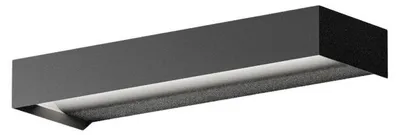 Imagen del producto de Gealuce GAP551: Lámpara de pared LED de 10W, regulable, 550 lúmenes, 3000 K, luz directa, grado de protección IP20, aluminio, color mate