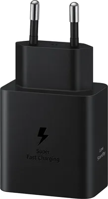 Produktbild von Samsung Original Super Fast Charging Adapter USB-C Ladegert - 45 Watt - Schwarz
