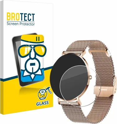 Produktbild von BROTECT Schutzglas für Xcoast X-Watch Siona 2 Displayschutz 9H Glas klar transparent