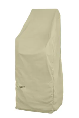Produktbild von tepro Abdeckhaube Universal für Stapel-/Gartenstühle, beige (65 x 65 x 150 cm)
