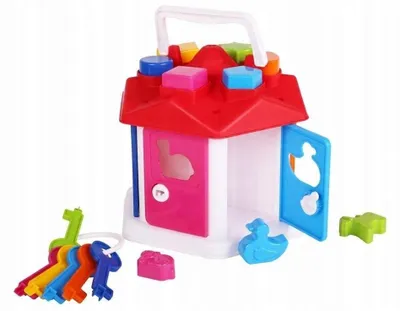 Produktbild von Technok Formensortierer Haus Lernspielzeug für Kleinkinder