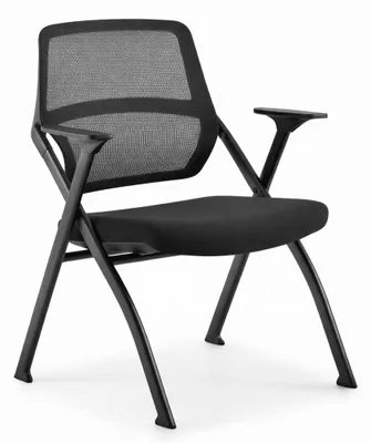 Produktbild von Moderne Seminarstuhl mit ergonomischer Netzrückenlehne und Armlehnen