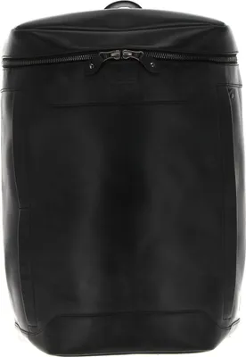 Produktbild von Buckle & Seam Leder Rucksack Siwa - Schwarz / Dots