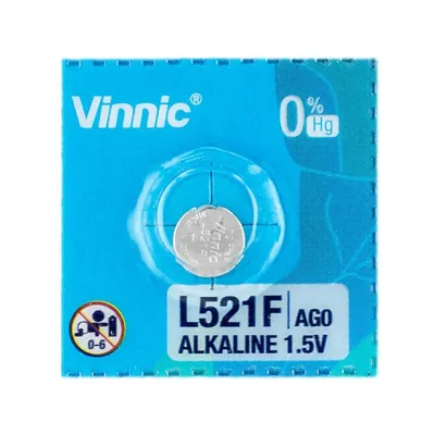 Immagine prodotto di Batteria alcalina Vinnnic LR521/379/Ag0